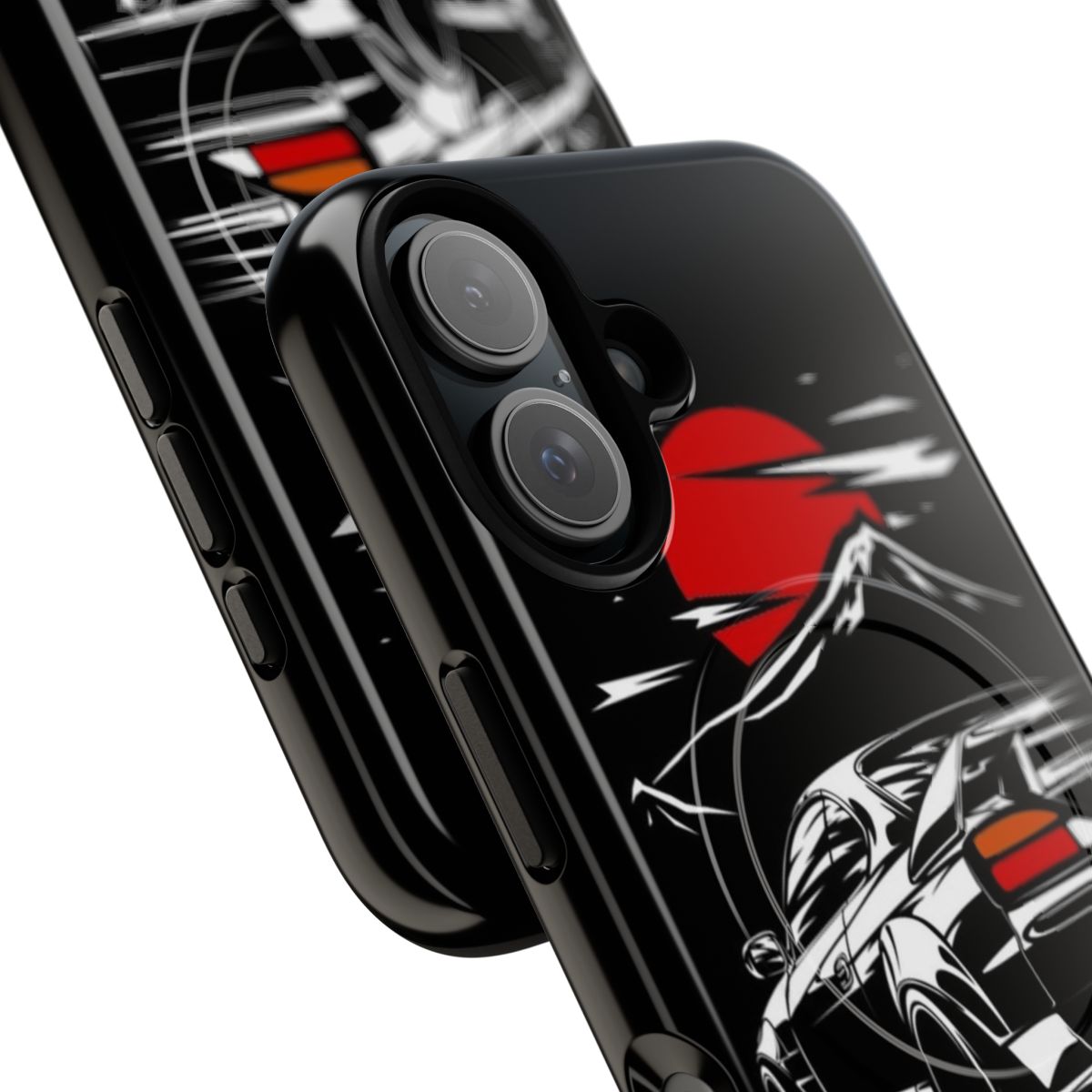 Nissan Silvia s15 inspired magnetic tough phone case - Detail