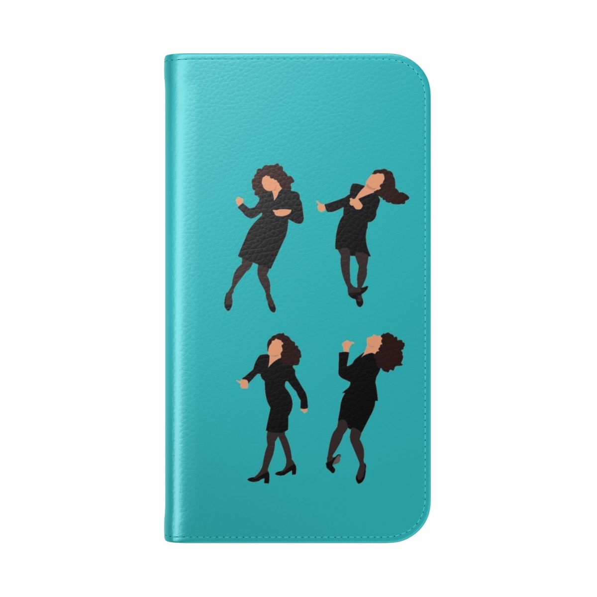 Elaine Benes dancing in a Seinfeld-inspired flip phone case - Folded Back