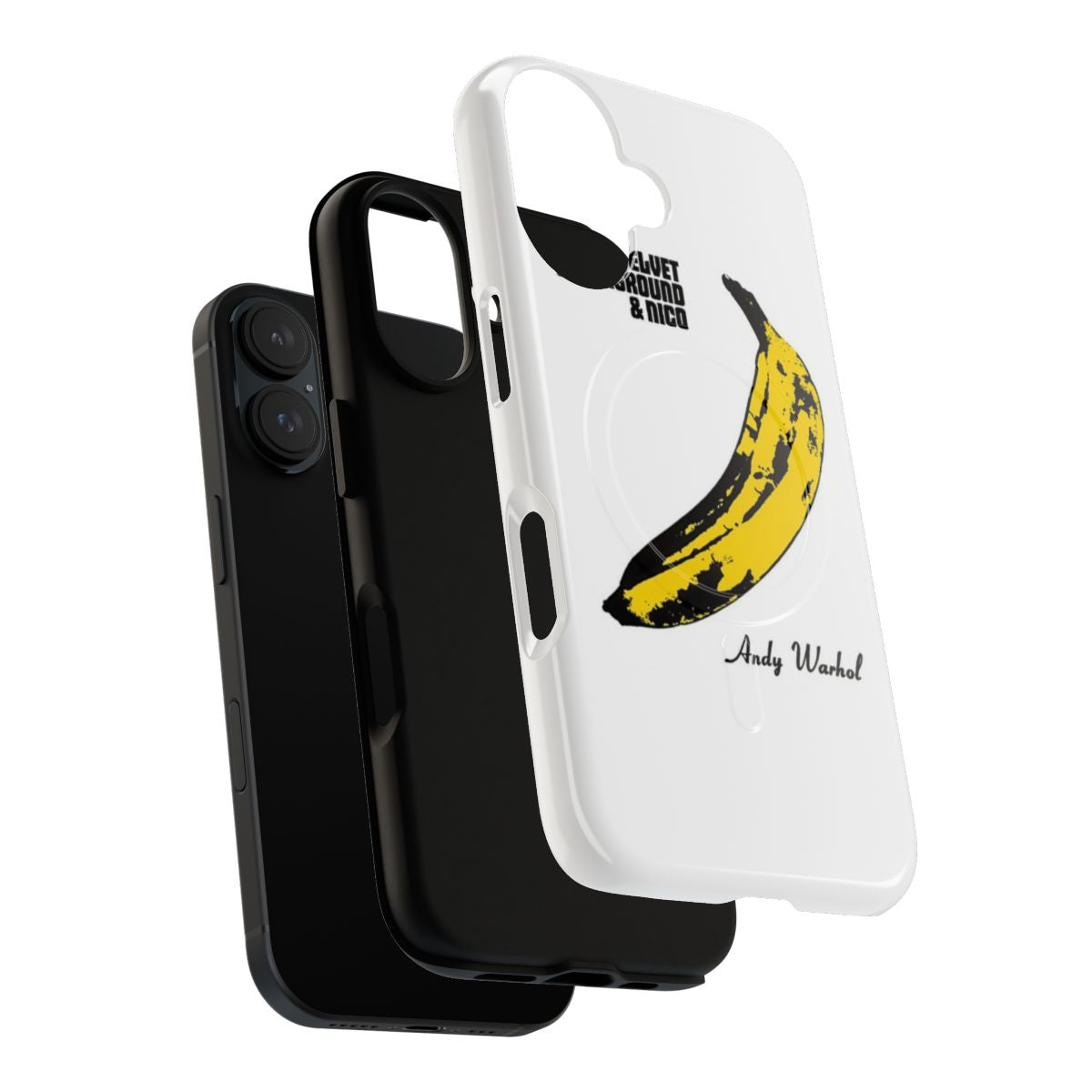 Psychedelic phone case inspired by the iconic Velvet Underground & Nico album cover - Layers