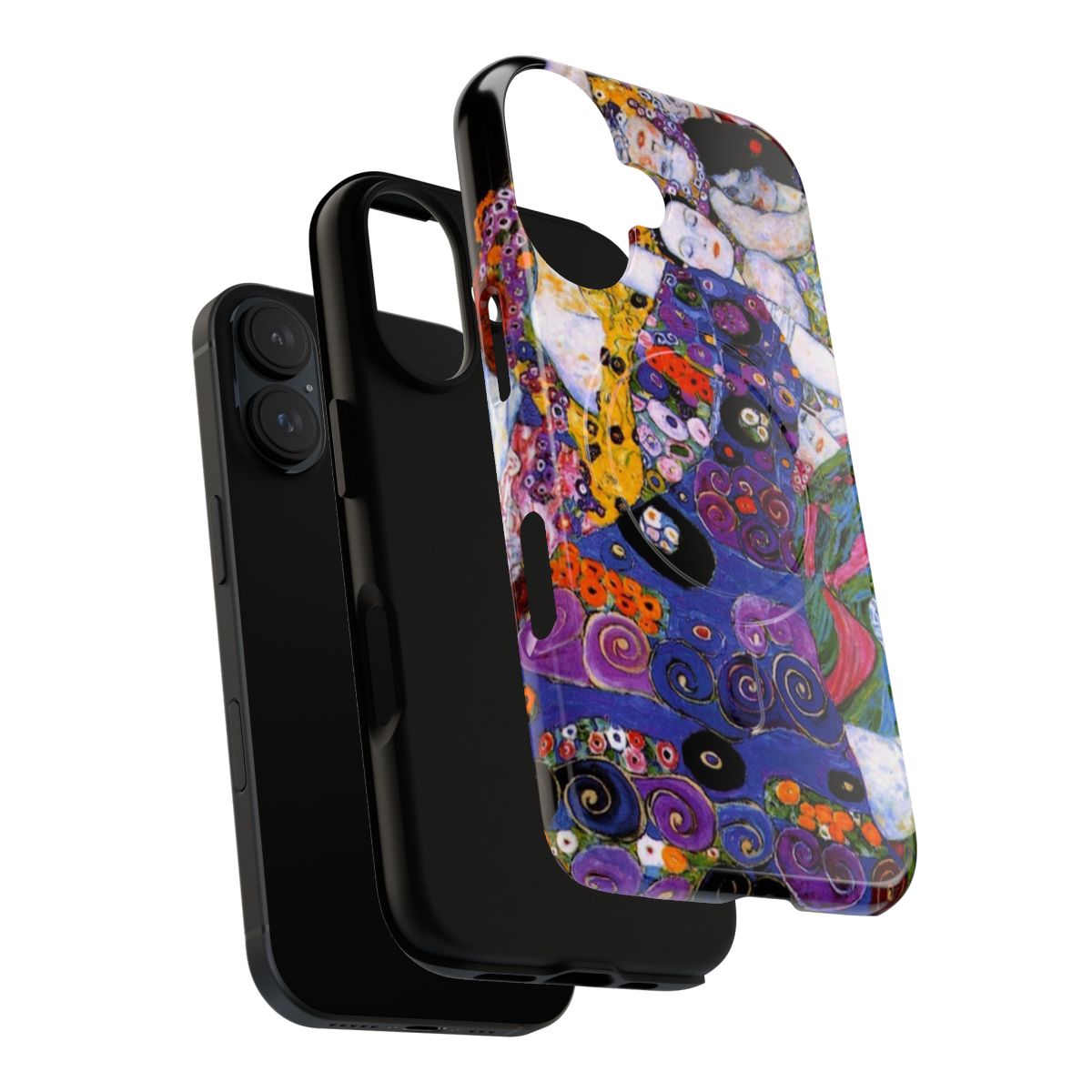 Phone case featuring Gustav Klimt's "The Virgin" artwork - Layers