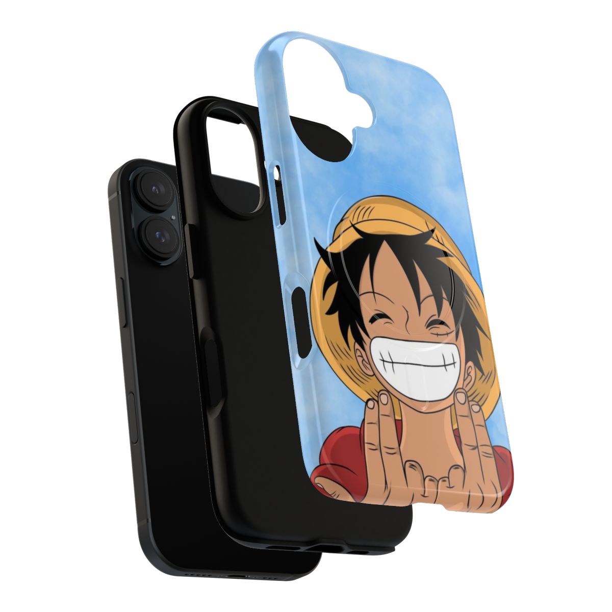 One Piece Luffy Magnetic Tough Phone Case - Layers