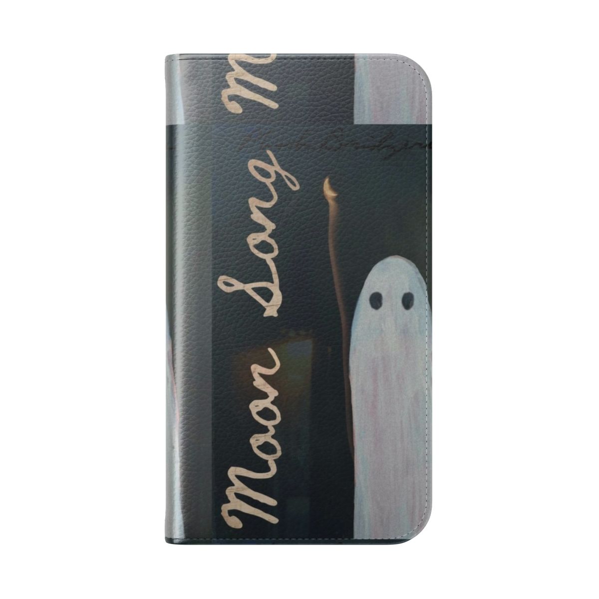 Flip cover phone case featuring Phoebe Bridgers' art and song titles - Folded Back