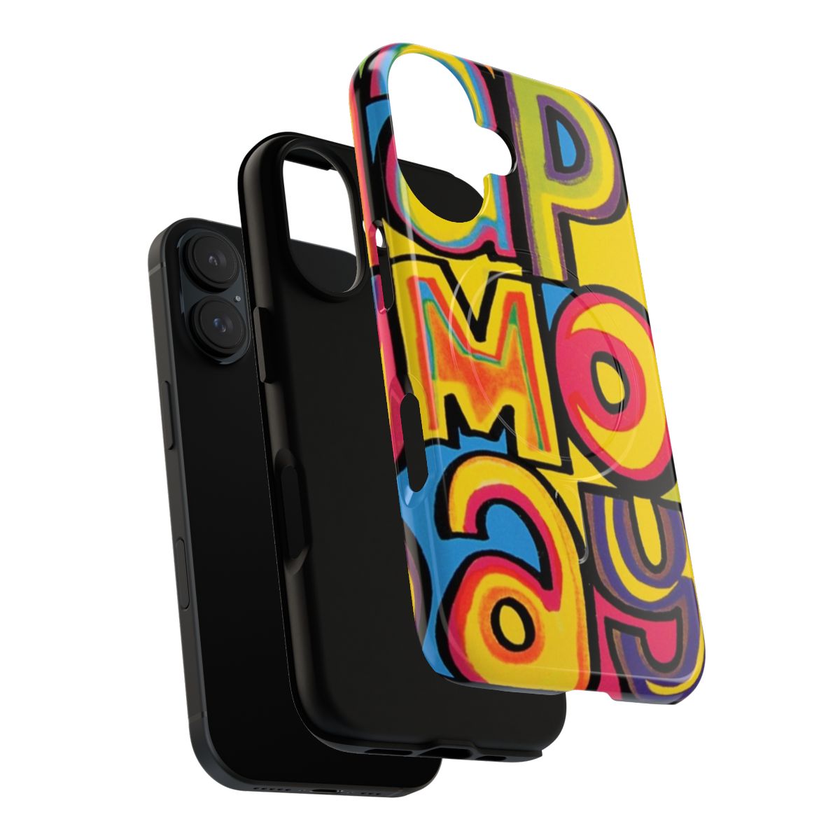 Happy Mondays inspired magnetic phone case with band logo - Layers