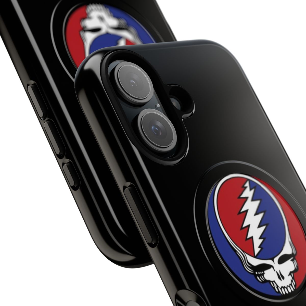 Magnetic Tough Phone Case featuring classic rock band designs - Detail