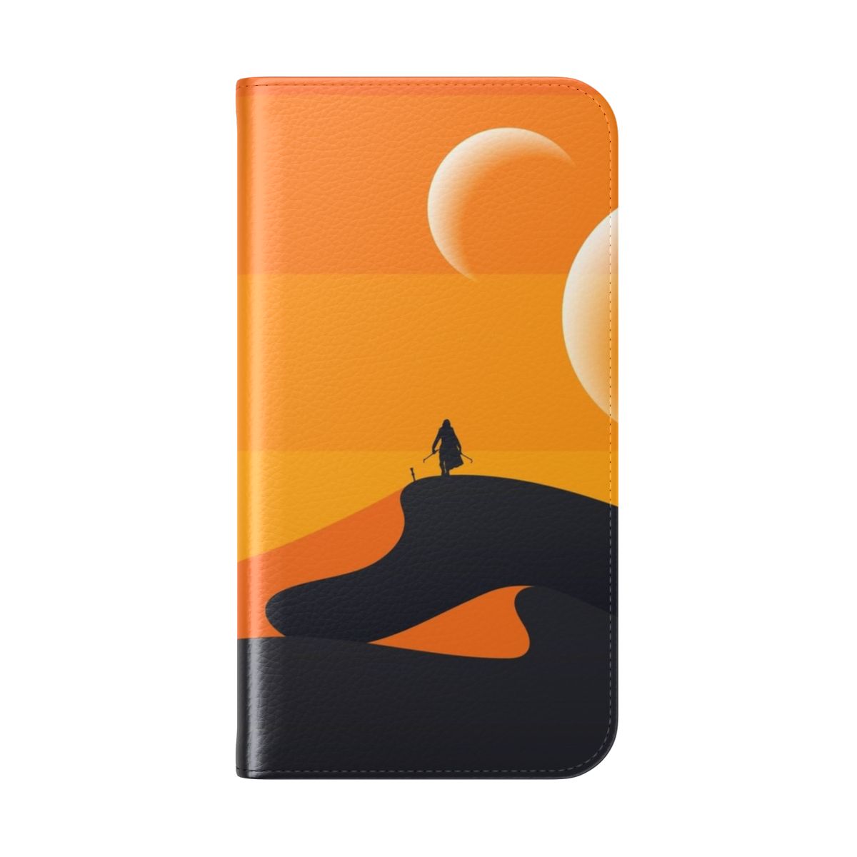 Dune 2021 Arrakis Desert Flip Phone Case - Folded Back