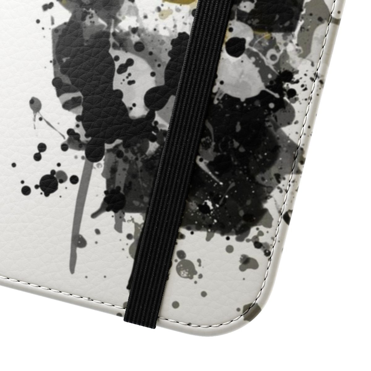 Phone case featuring art inspired by Newcastle United legend Alan Shearer - Close Up