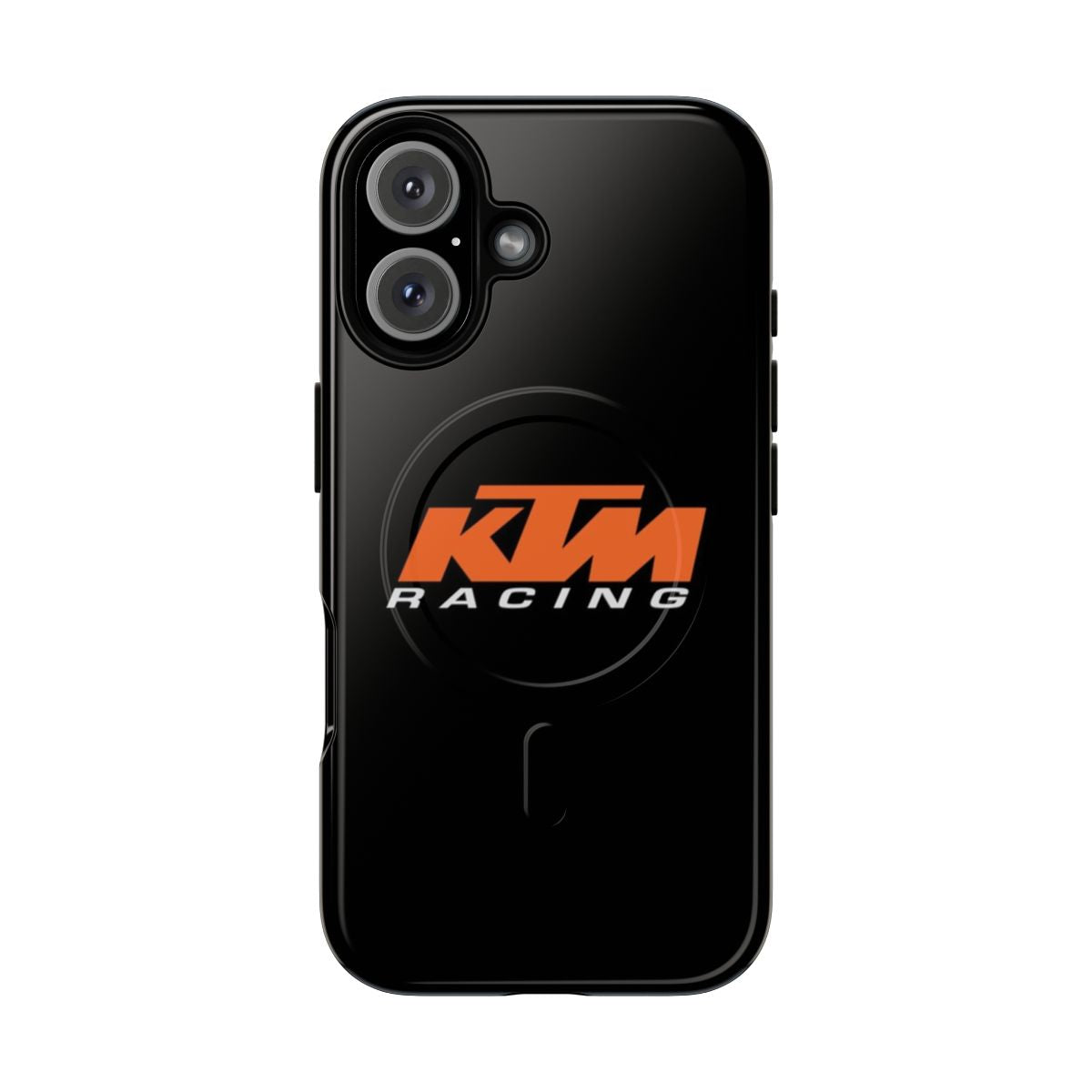 Durable, magnetic phone case designed for KTM motorcycles