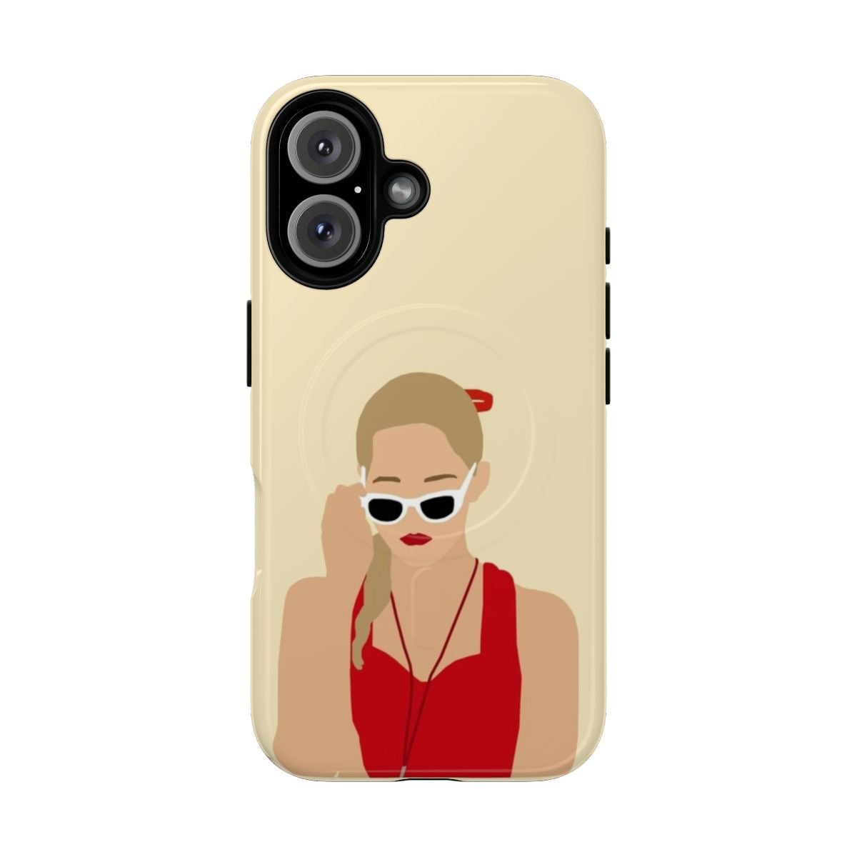 Retro 90s phone case with pop art design featuring characters from the classic movie The Sandlot