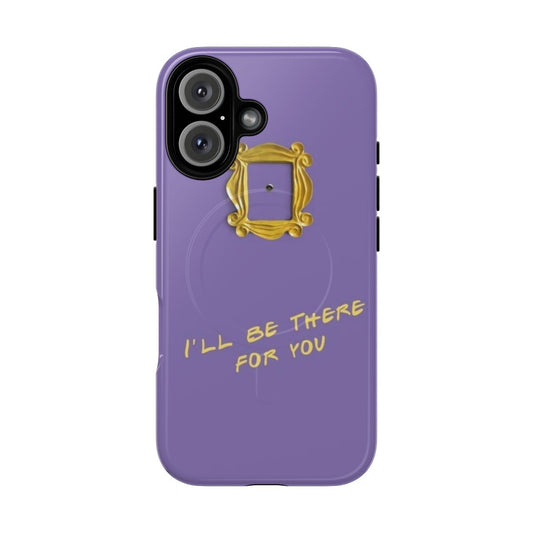 Purple Friends Door Magnetic Tough Phone Case