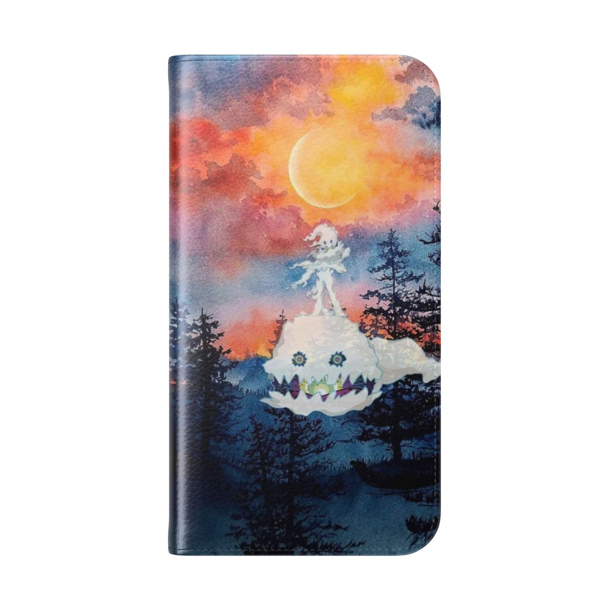 Hip Hop Inspired Kids See Ghosts Phone Case - Folded Back