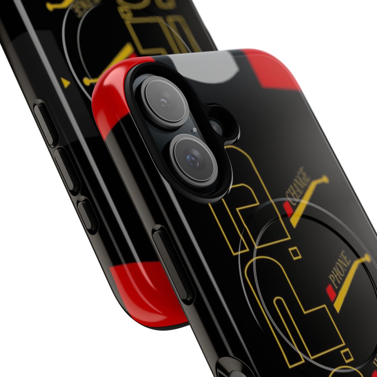 Magnetic Tough Phone Case Inspired by the Dekamaster Morpher from Super Sentai - Detail