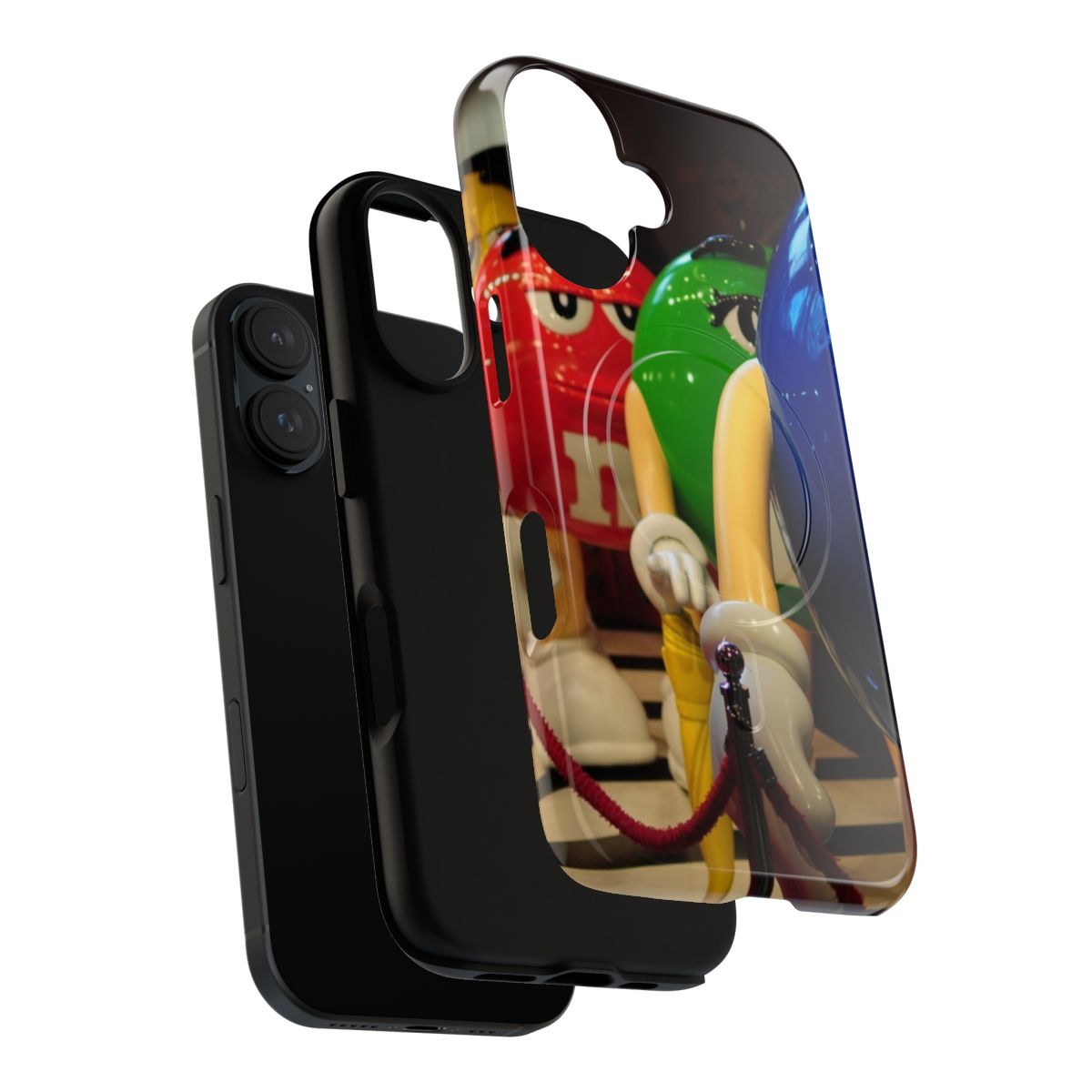 M&M Inspired Magnetic Tough Phone Case - Layers