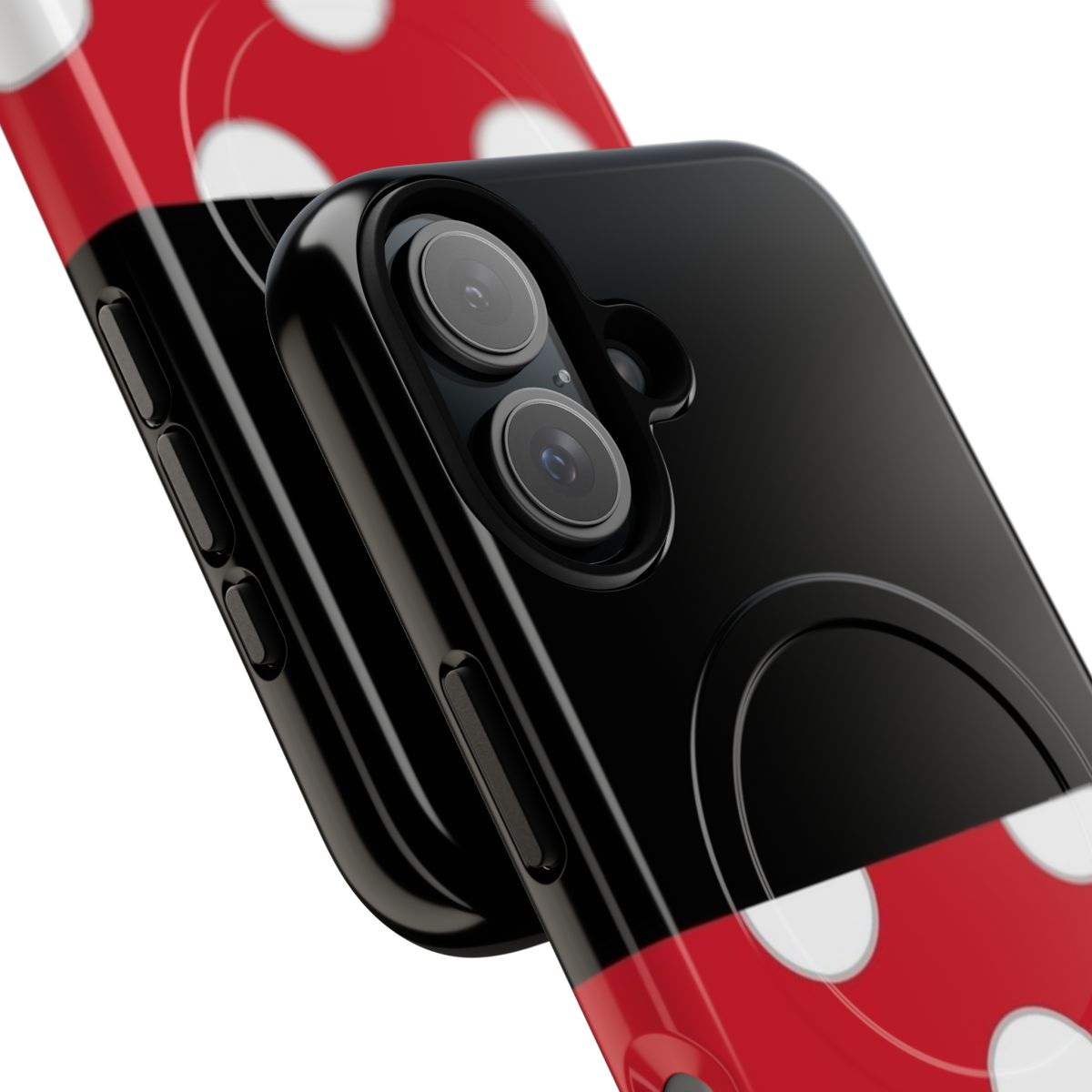 A durable phone case with a Minnie Mouse-inspired design - Detail