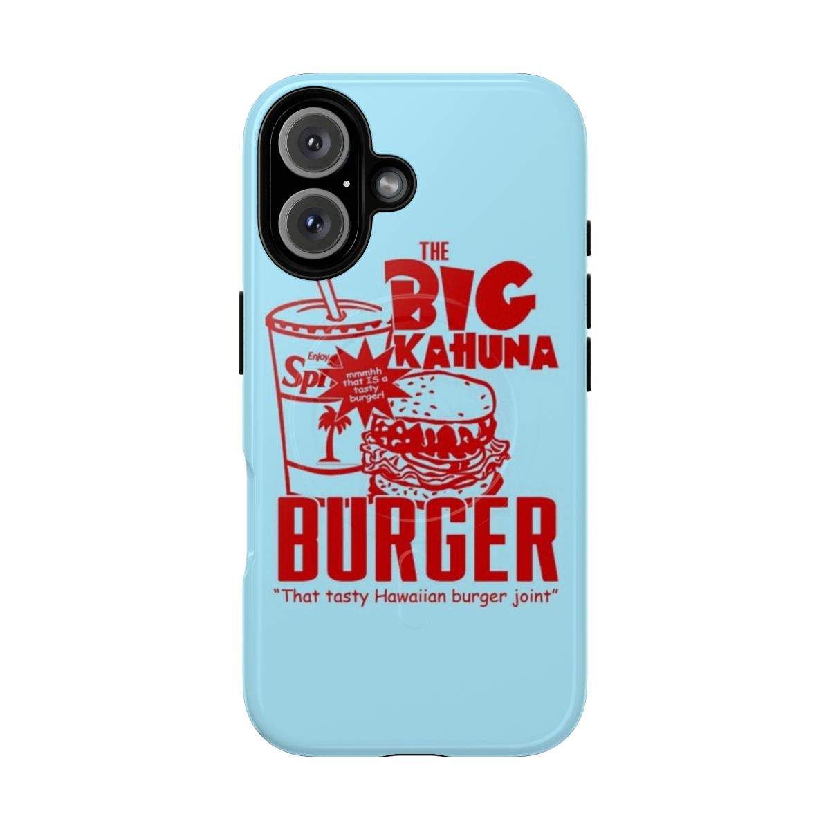 Magnetic tough phone case featuring the Big Kahuna Burger from Pulp Fiction