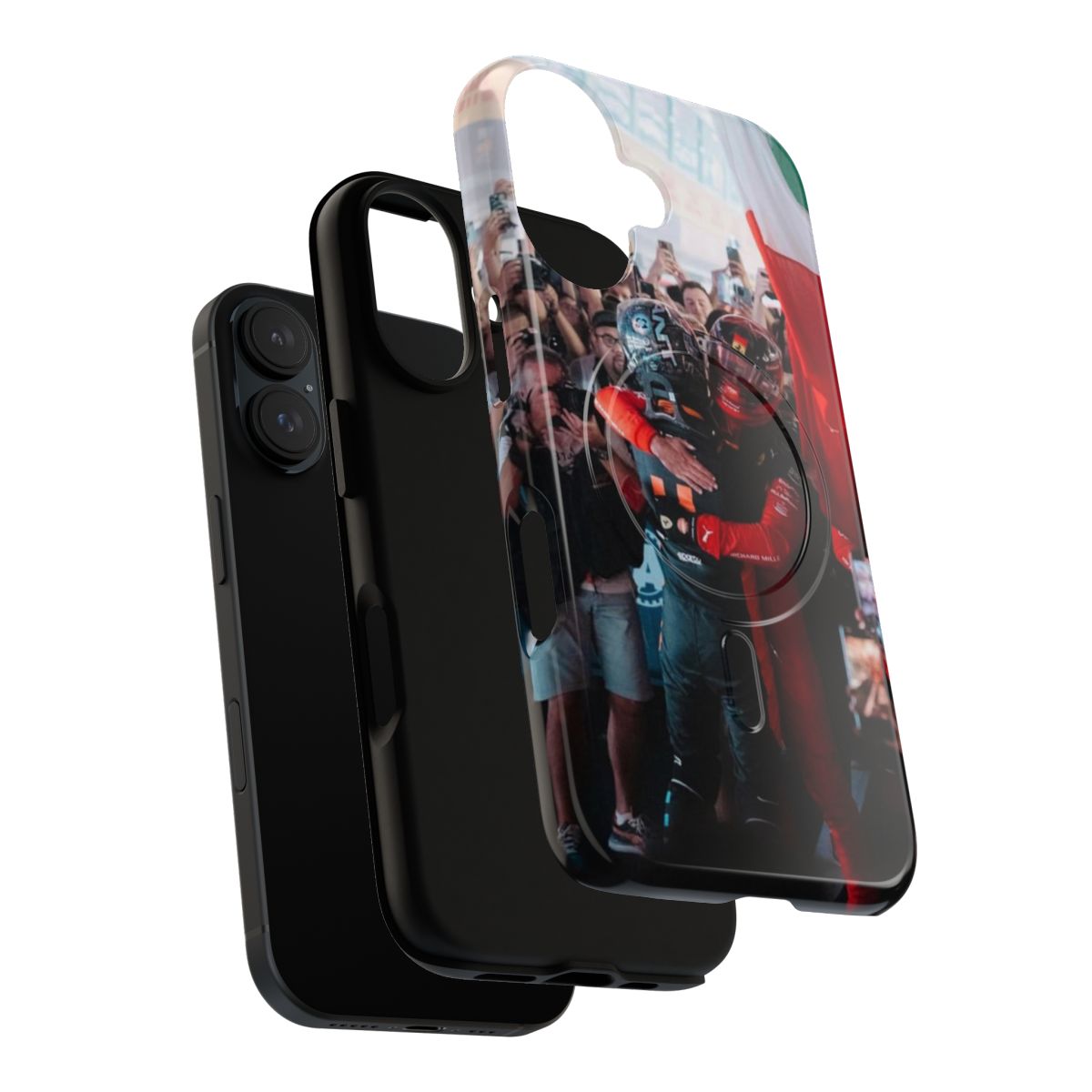 Carlando-inspired Formula 1 magnetic tough phone case - Layers