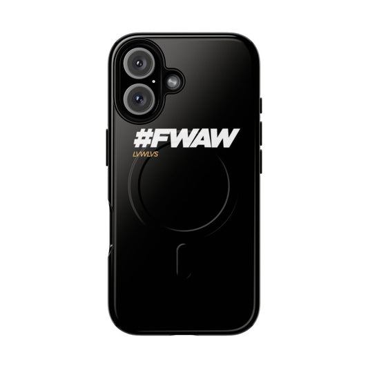 Black magnetic tough case for #FWAWProduct fans