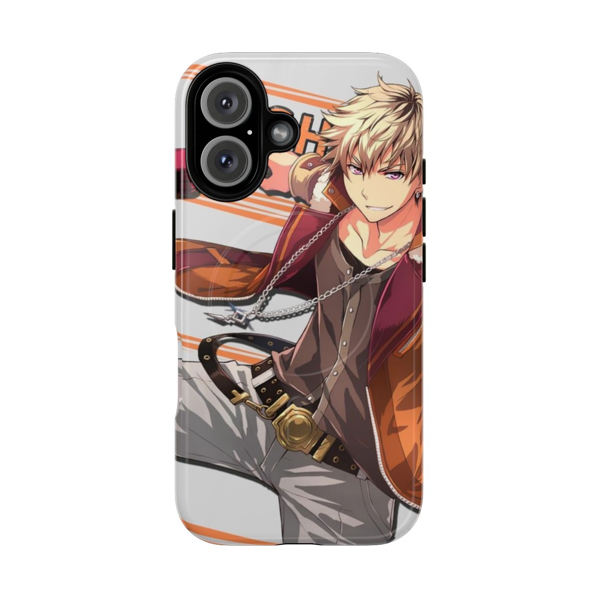 Magnetic and rugged phone case featuring Trails of Cold Steel-inspired design