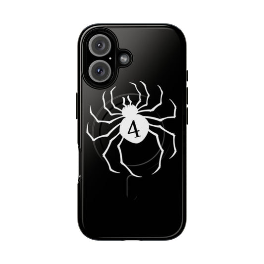 Magnetic tough phone case with scarlet spider and hunter x hunter artwork