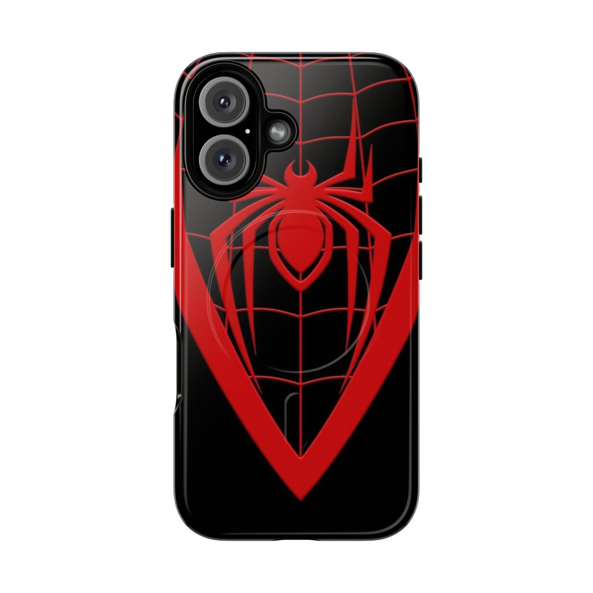 Magnetic Tough Phone Case with Spider-Man Inspired Design