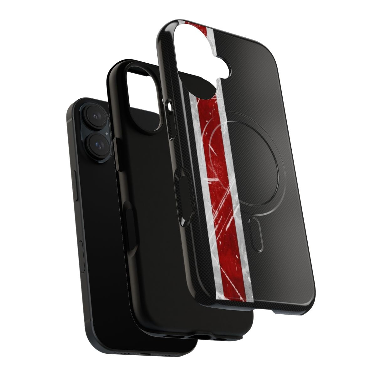 Sci-Fi Inspired Magnetic Tough Phone Cases for Smartphone Protection - Layers