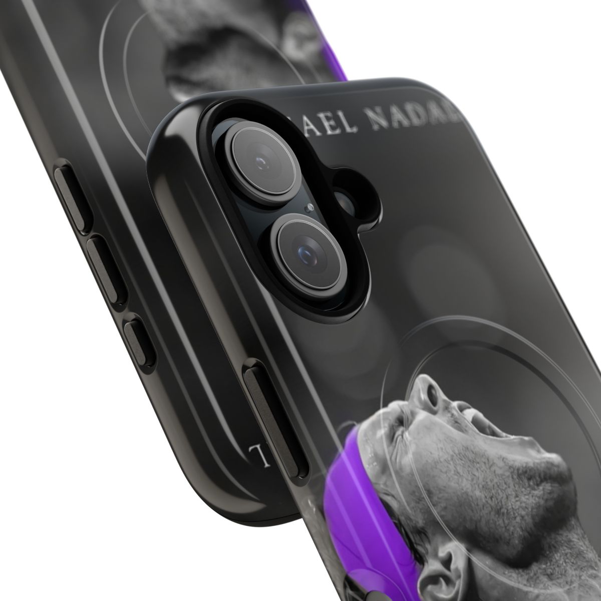 Premium Rafael Nadal Inspired Magnetic Phone Case - Detail