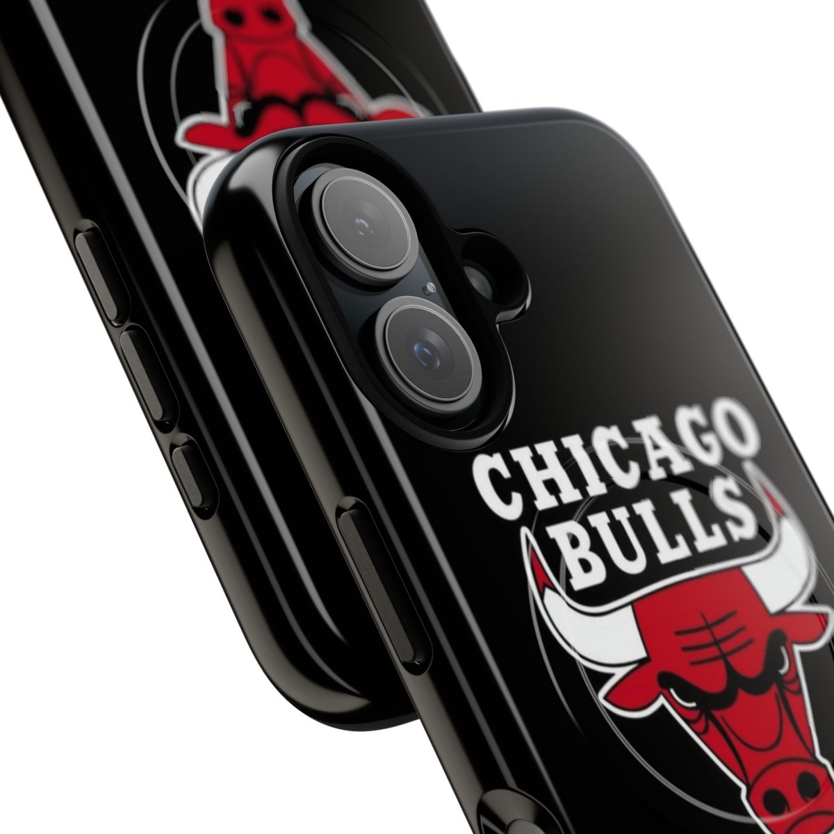 Chicago Bulls inspired protective magnetic phone case - Detail