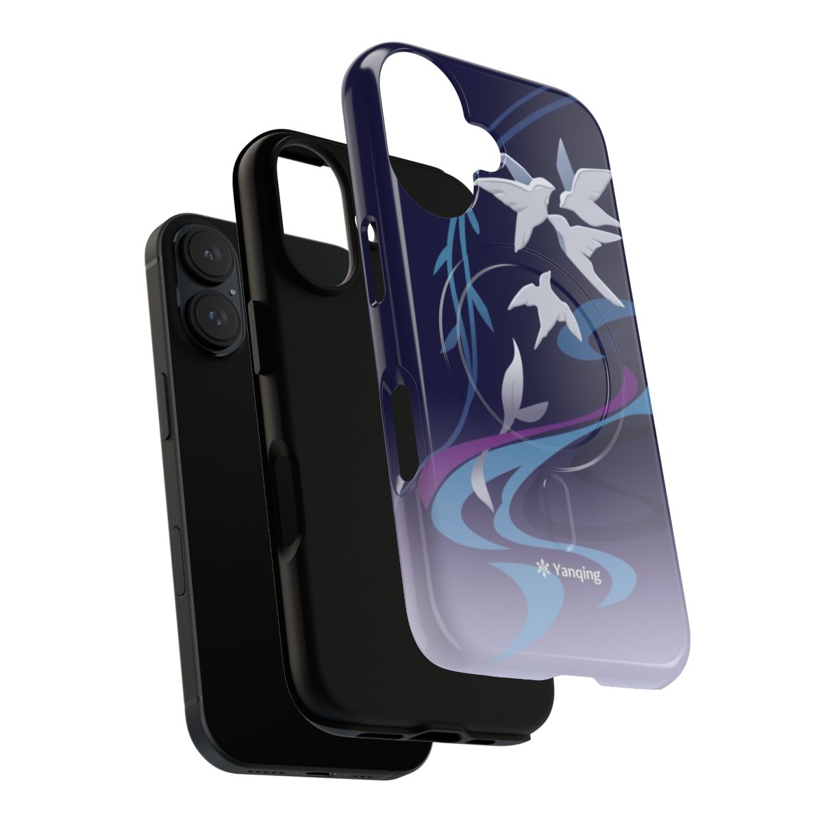 Yanqing-inspired phone case with a sleek, tough design for Honkai Impact and Honkai Star Rail fans - Layers