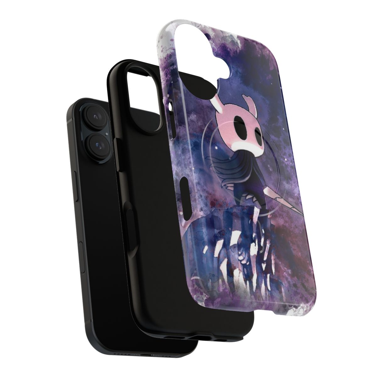 Tough magnetic phone case for Hollow Knight fans - Layers