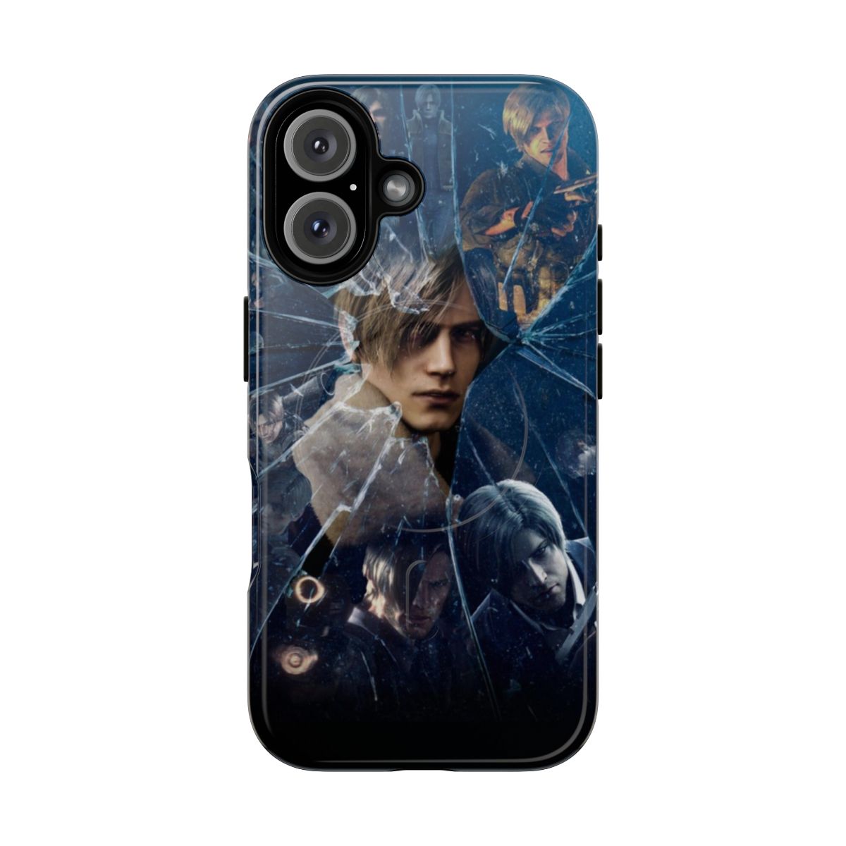 Magnetic Protective Phone Case for Leon Kennedy Fans from Resident Evil