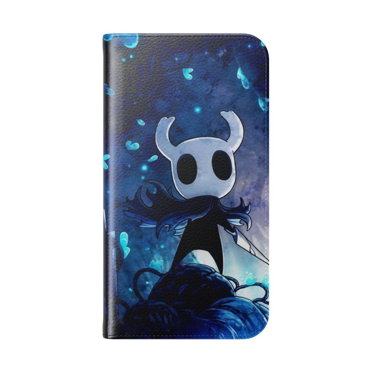 Hollow Knight-inspired flip phone case featuring Hornet, the indie game character - Folded Back