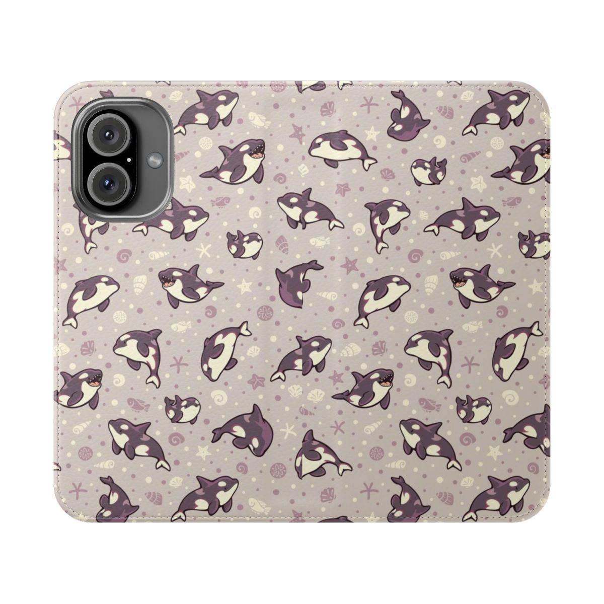 Vibrant Jelly Bean Orca Pattern Phone Case Cover