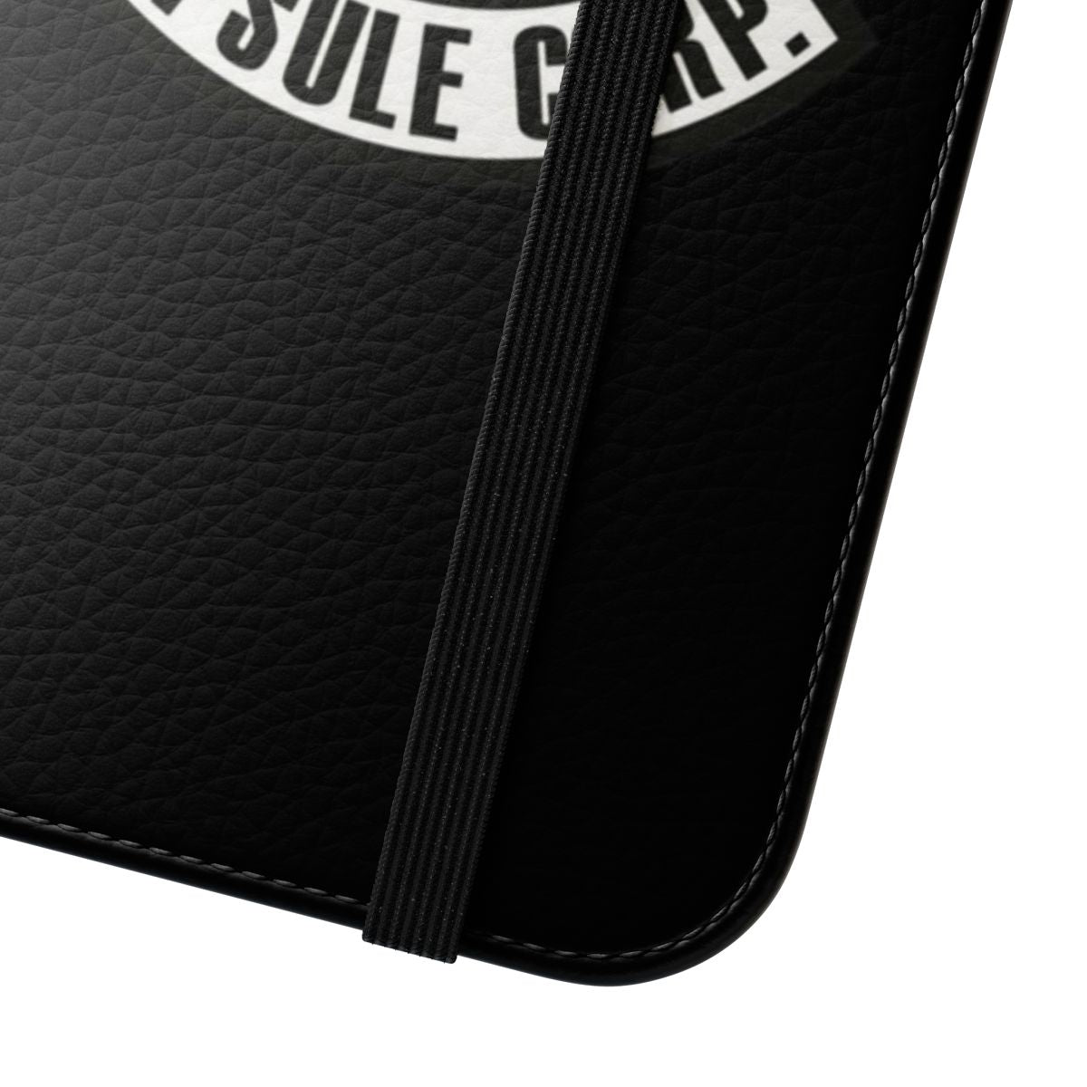 Capsule Corp-Themed Flip Cover Phone Case with Anime-Inspired Design - Close Up