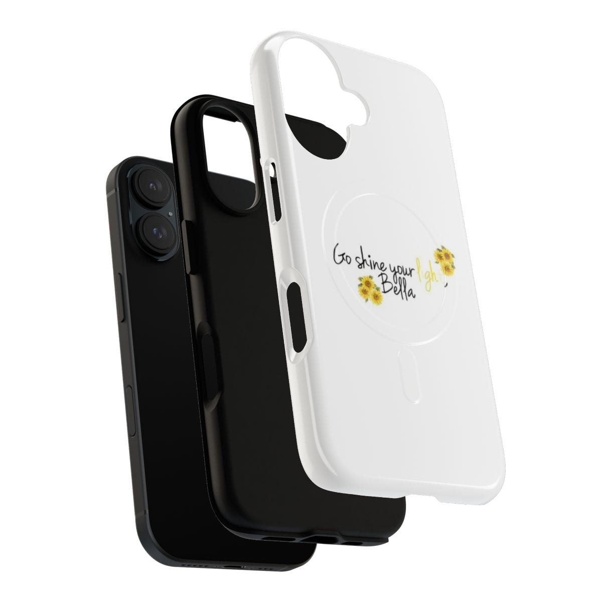 Magnetic tough phone case with Grey's Anatomy and Station 19 inspired design - Layers