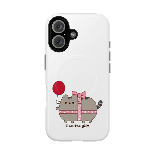 Pusheen Cat Magnetic Tough Phone Case