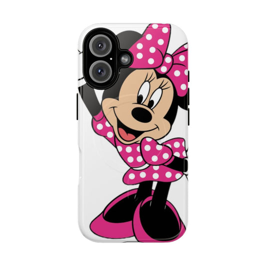 Cartoon character magnetic tough phone cases