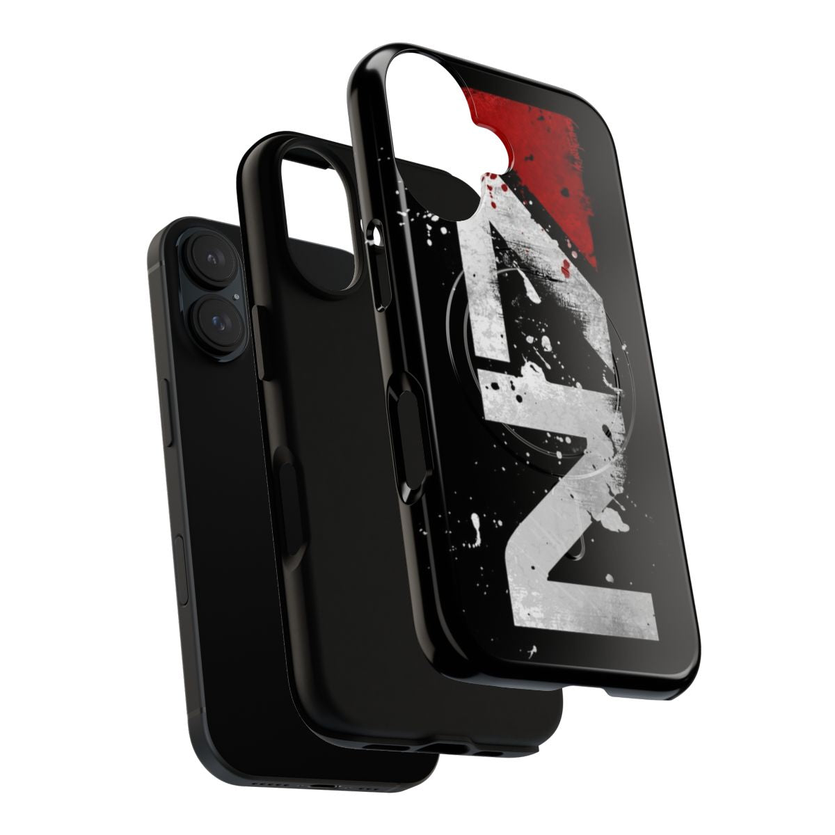 Distressed N7 inspired phone case for Mass Effect fans - Layers