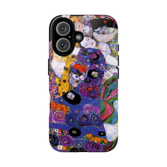 Phone case featuring Gustav Klimt's "The Virgin" artwork