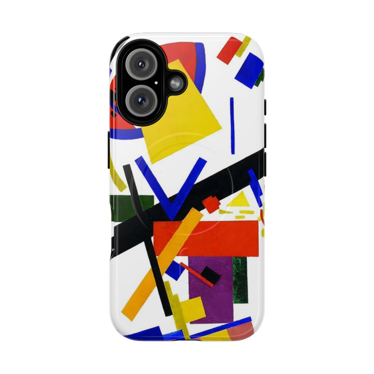 High Definition Abstract Art Suprematism Magnetic Phone Case