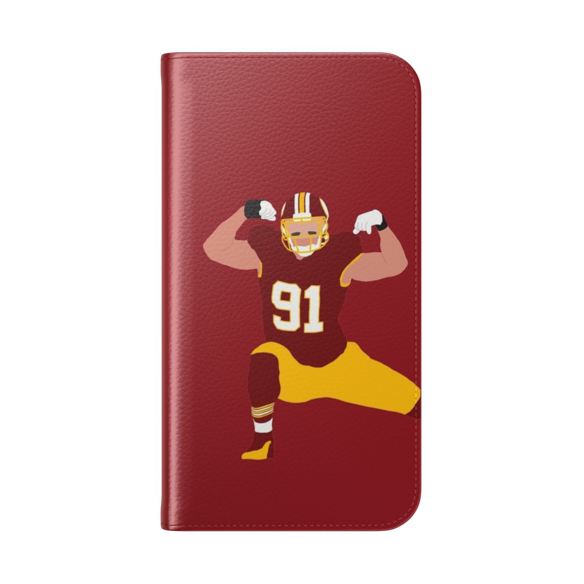 Ryan Kerrigan inspired football phone case cover - Folded Back