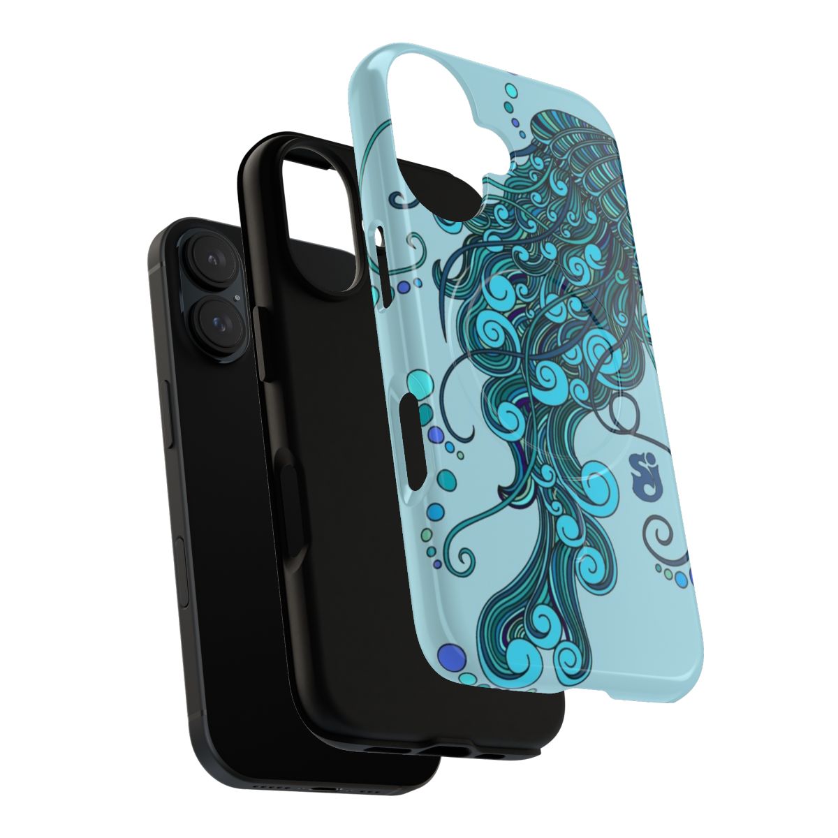 Colorful phone case featuring psychedelic design inspired by String Cheese Incident - Layers