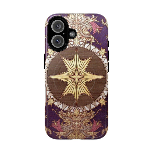 Magnetic tough phone case featuring an astrologian-inspired design for fans of Final Fantasy XIV