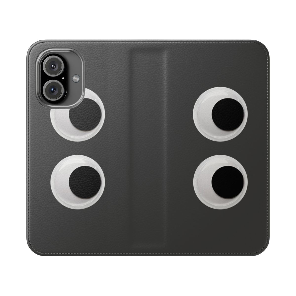 Googly eyes phone case with fun, silly design