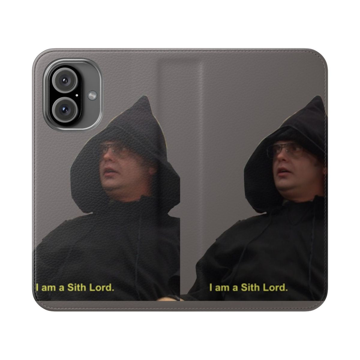 Dwight Schrute "I am a Sith Lord" inspired flip cover phone case