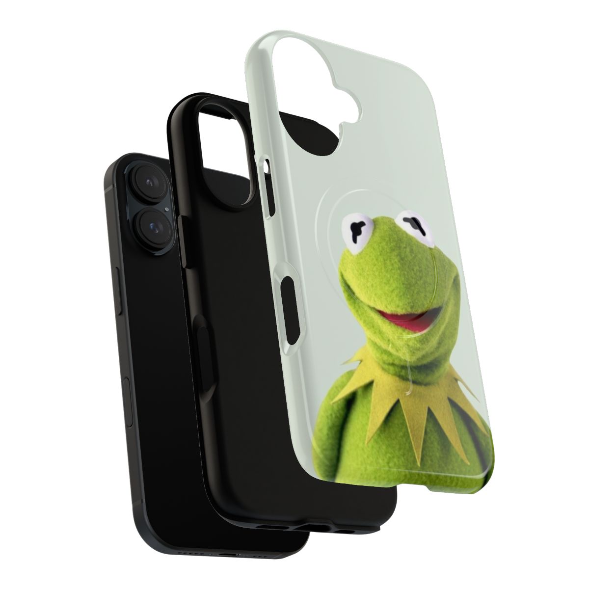 Green Frog Inspired Tough Phone Case for iPhone and Android - Layers