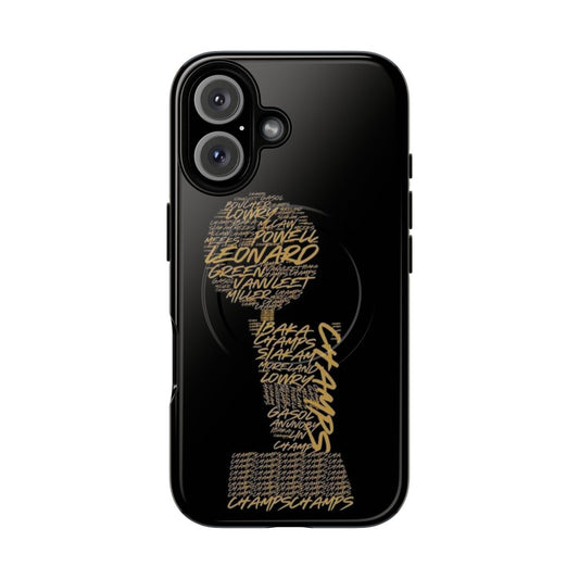 Stylish phone cases featuring the Toronto Raptors logo and colors