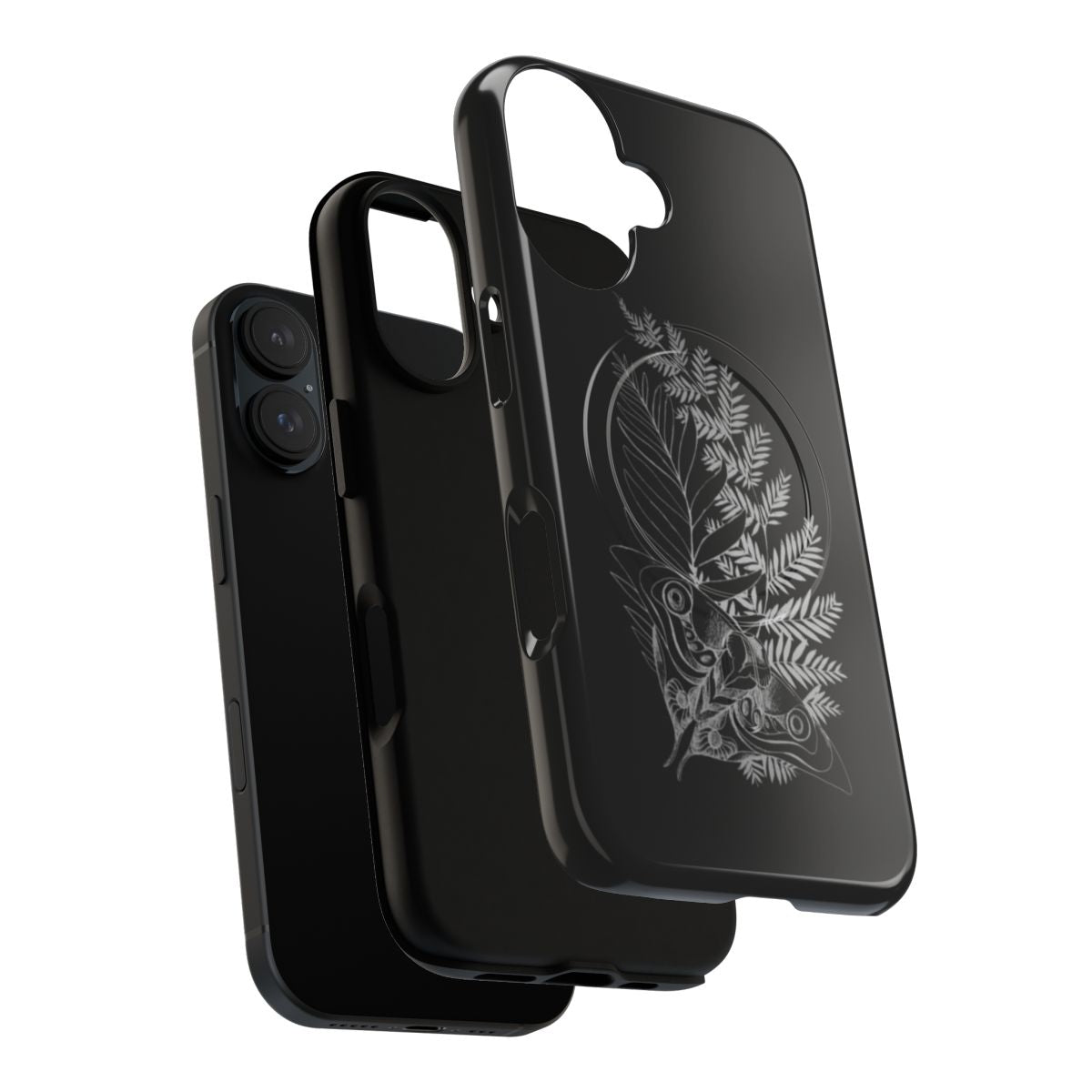 Tough magnetic phone case cover featuring Ellie's tattoo from The Last of Us video game - Layers