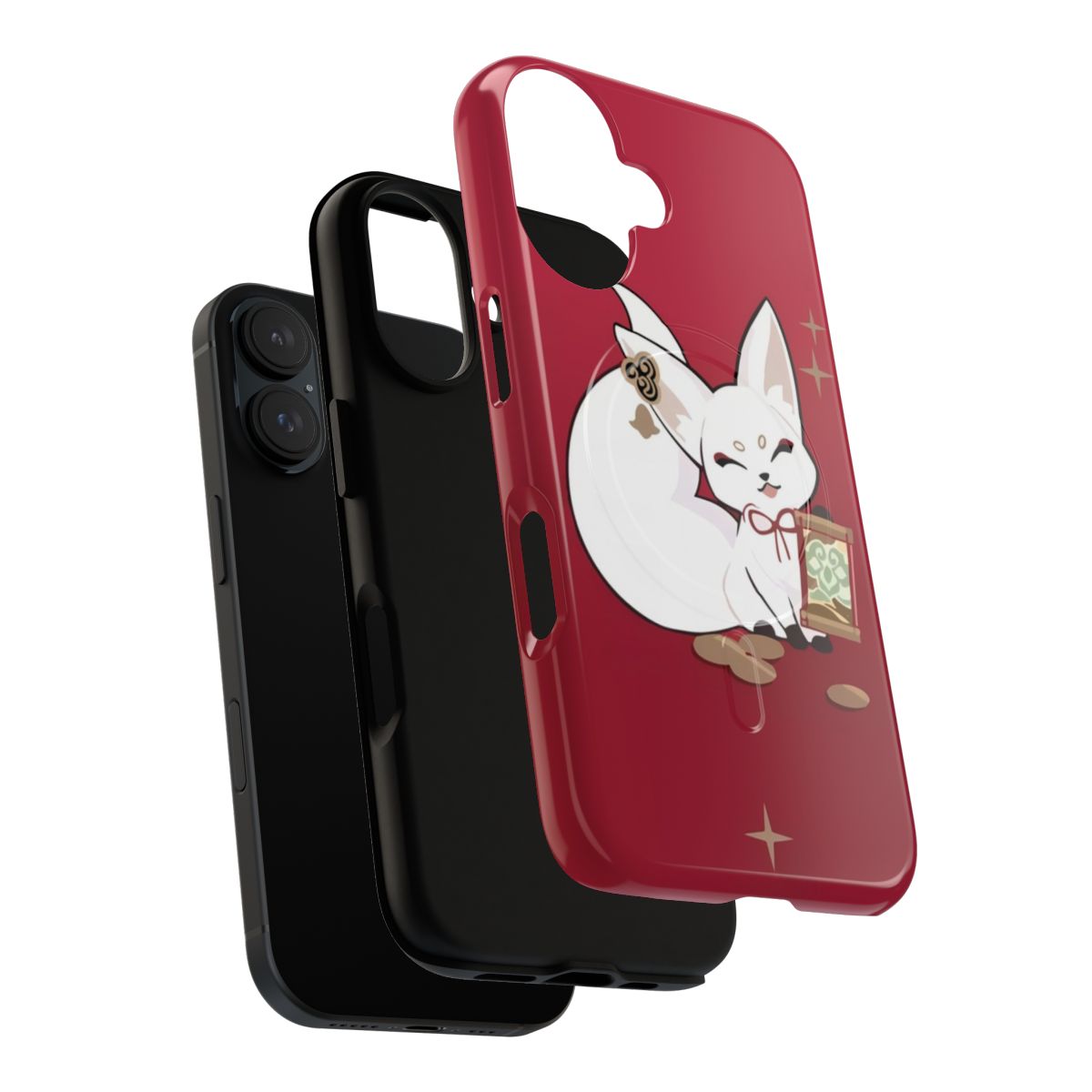 Honkai Star Rail Tingyun Magnetic Tough Phone Case - Layers