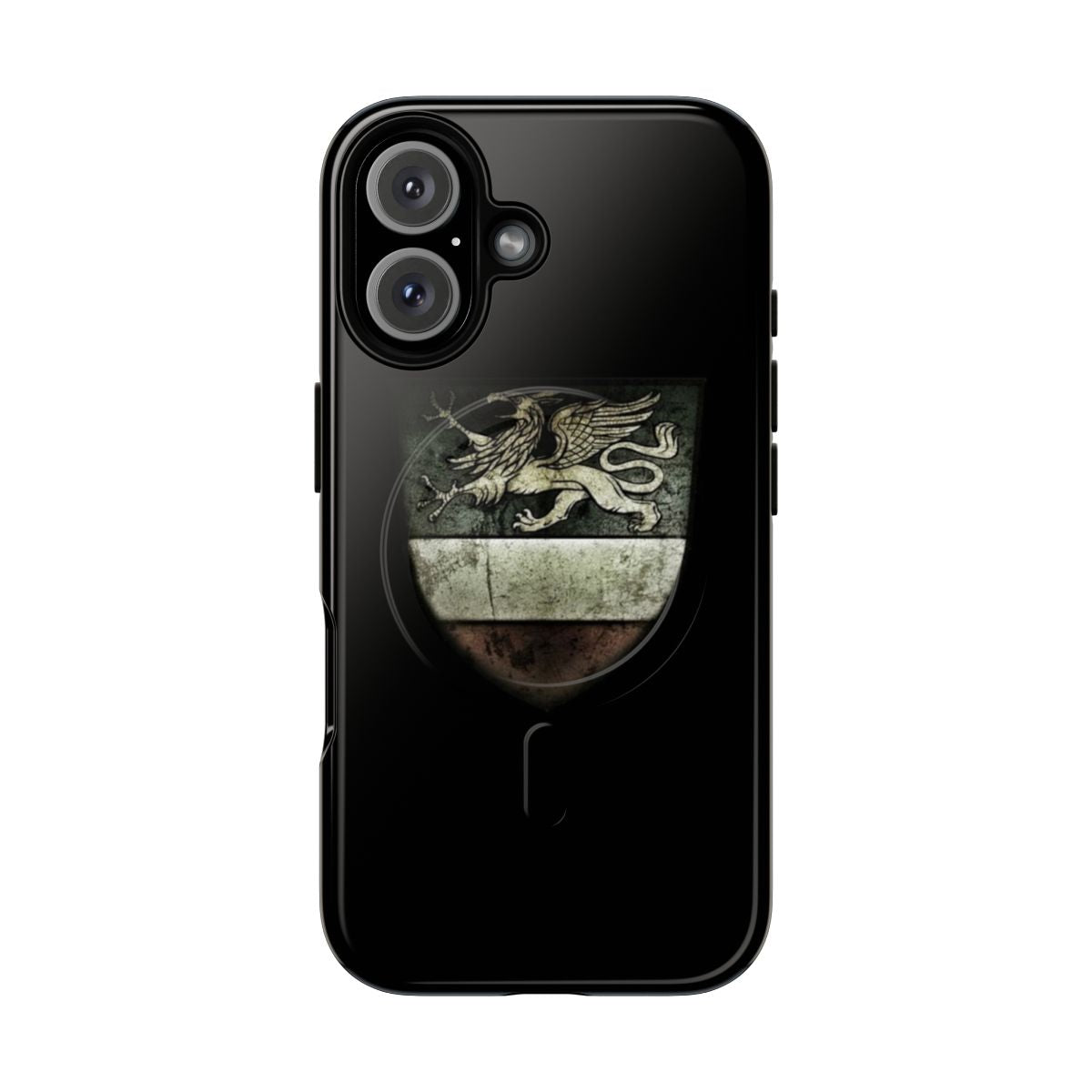 Rostocker Greif emblem phone case in classic Hanseatic style