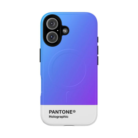 Stylish and vibrant holographic gradient phone case