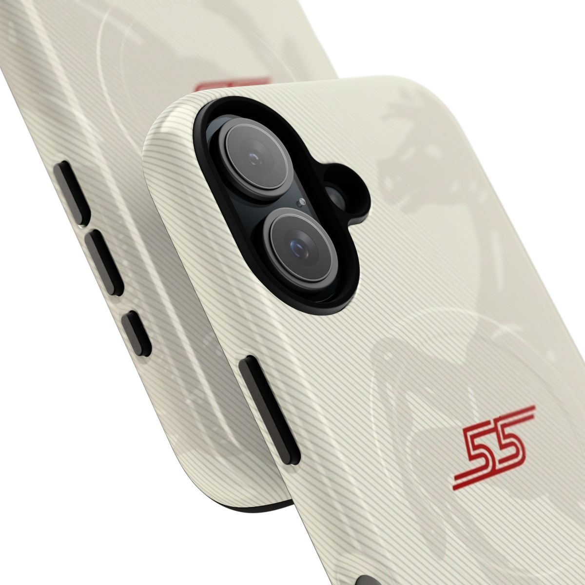 Sleek and durable Formula 1 inspired phone case with a magnetic design - Detail